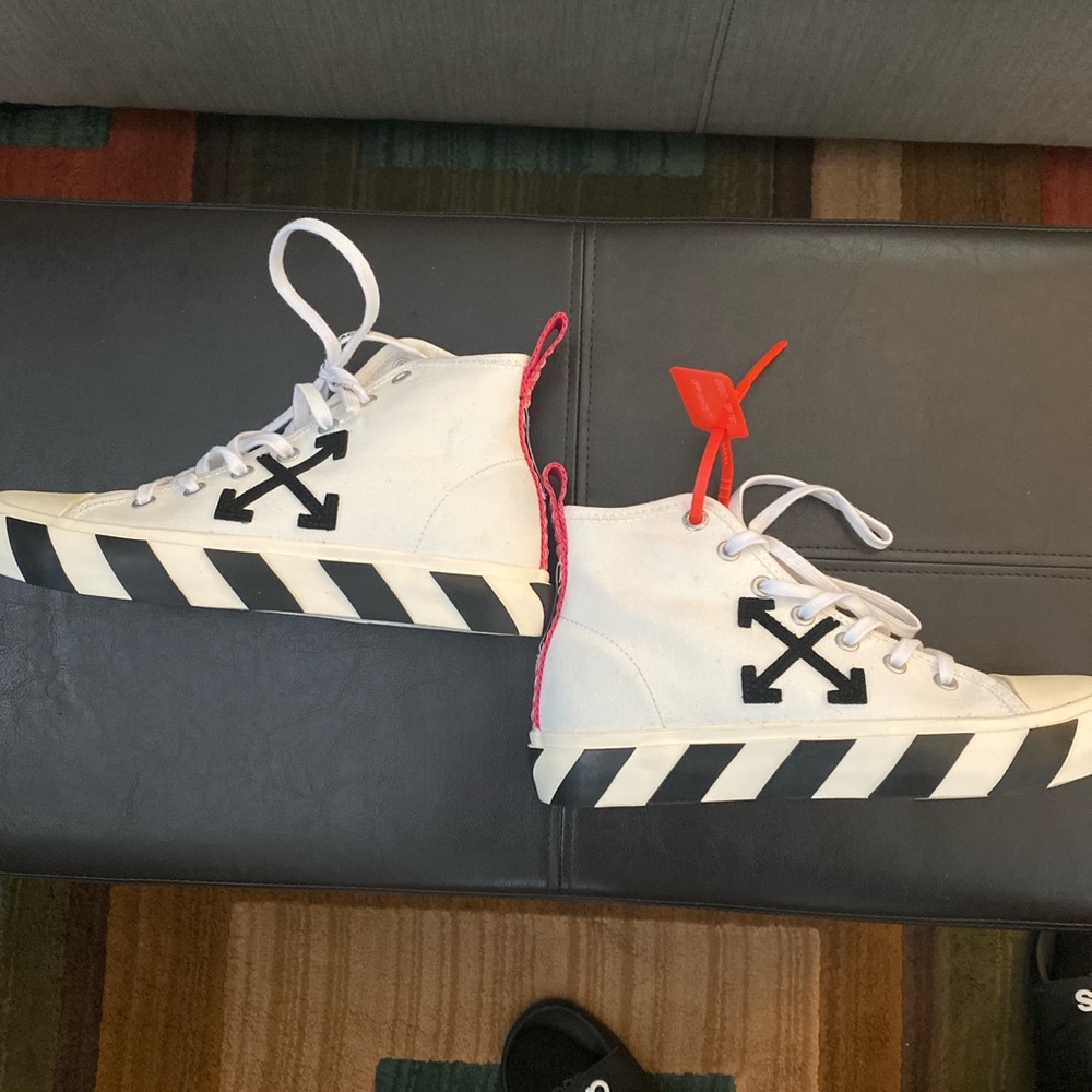 Off-White Hightop White Sneakers